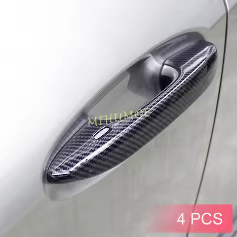 Carbon Fiber Exteropr Door Handle Cover Trims For Lexus ES200 ES250 ES350 ES300h UX200 UX250h 2019-2