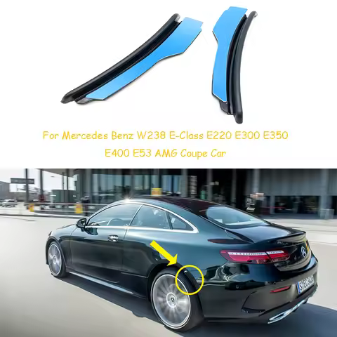 For Mercedes Benz C238 E200 E220 E300 E350 E400 E53 Coupe 2017-2022 Car Rear Bumper Fender Flare Ext