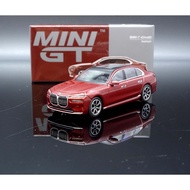 MASH Mini GT 1/64 BMW i7 xDrive60 Aventurin 952 Left Driver