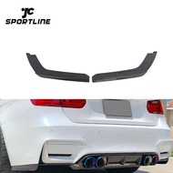 JCSportline Carbon Fiber M3 M4 Front Aero Splitter for BMW F8X F80 M3 F82 F83 M4 2014 - 2018 Sedan C