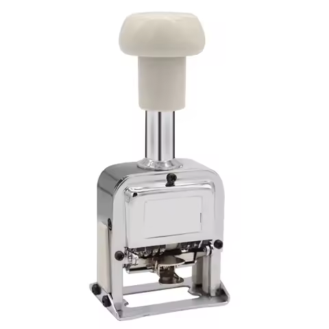 1Set Automatic Coder 4Digit Number Machine Production Date Manual Coder Numbering Advance Machine Qu