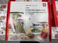 Zwilling fresh & save 全新 真空儲物盒 連泵 16pcs