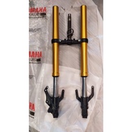 USD FORK YAMAHA R25 V2 R25V2 UPSIDE DOWN 100% ORIGINAL YAMAHA GENUINE CAN MODIFY TO V1 R25V1 T BAR U