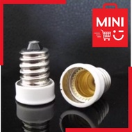 【MINI】E14 To E12 Adapter Converter Lamp Holder Base Socket For E14 LED Light Bulb