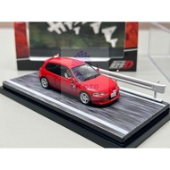 Hobby Japan 1/64 Honda Civic EG6 Night Kids (INITIAL D: Diorama Set with Driver Figure)