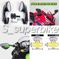 UNIVERSAL SIDE MIRROR FOR FAIRING ( CAN FOLD / LIPAT ) CBR150R CBR250RR CBR250 CBR600 CBR1000 CBR CB