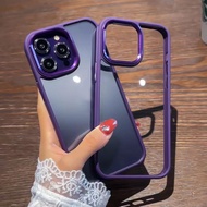 Transparent phone case suitable for iPhone 13 11 14 12 15 Pro Max XR X XS Max 14Plus 15Plus 7Plus 8P