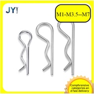 Galvanized spring R pin (65Mn steel) M1/M1.2/M1.6/M1.8/M2/M2.5/M3M3.5-M7【SZ-JY888】gd