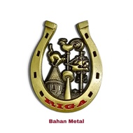 Latvia Souvenir Fridge Magnet Riga by Latvia Country