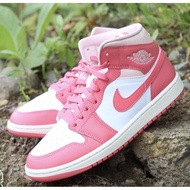 Air style  1 Mid Strawberries and Cream BQ6472-186 Womens New