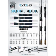 EXTEND THIRTY ONE SLOW JIGGING FISHING ROD