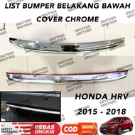 List Of Rear Bumper Lower Honda HRV 2015 2018 Trim Cover Chrome