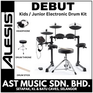 Alesis Debut Electronic Drum Kit - Kids Drum Set with Drum Stool, Drumsticks and Headphones