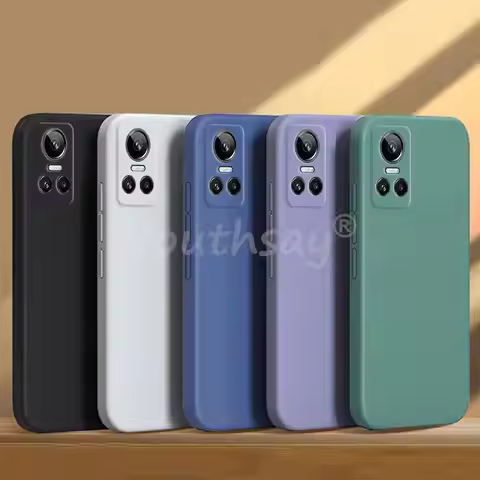 For Realme GT Neo 3 Case For Realme GT Neo 3T Case Silicone TPU Protector Rubber Bumper Capa Fundas 