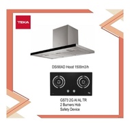 Teka DSI90 AD Hood (1500m3/h) + GS73 2G  AI AL TR Hob