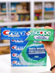 Kem đánh răng Crest complete Scope Advanced Freshness 232g