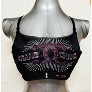 40C/90C Bedazzle Plus Size Bra Sexy Back