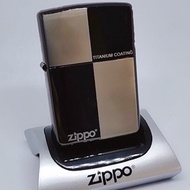 Zippo Titanium Coating Armor Brass Lighter