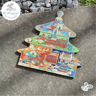 [AVAILABLE] Magnet Assembled Magnet Beijing Scenic Fridge Stickers Souvenirs China Travel