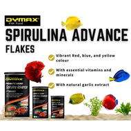DYMAX Spirulina Advance (Flakes) - Nutrient-Rich Food for Vibrant Colors of Aquarium Fish