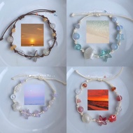 Handmade Sea Collection by Janest bracelet, Sea drawstring bracelet ️