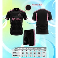 M011 - Black MIAMI INTER MIAMI Club Sesame T-Shirt 2024 - Black MIAMI Internal Club T-Shirt 2024