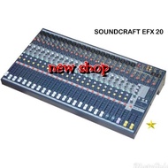 Mixer audio soundcratf efx 20 kualitas bagus 20channel