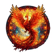 Fire Phoenix Wooden Puzzle Alien Animal Puzzle Birthday Holiday Christmas Exquisite Gift Adult Puzzle Family Game Gift Brain Teaser Wooden Toy
