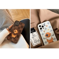 [ Clearance ] LV sun flower iPhone 11, 11 pro max, 12, 12 pro max super flexible full edge case