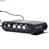 DARNELL Car Stereo Amplifier, Professional Audio Output Audio Conditioner, 2.1 Channel Subwoofer Mul