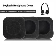 Suitable for Logitech/Logitech H150 Ear Cotton Cover H130 H151 H250 Headphone Sponge Cover Headphone