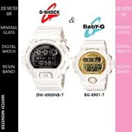 G shock Baby G Digital couple watch DW-6900NB-7 & BG-6901-7