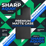 Sharp Aquos Zero 6 Anti Knock Carbon Case - Full Protection Shockproof Slim Case