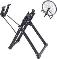 Bike Wheel Truing Stand, Foldable Bicycle Repair Stand Rear Wheel Balancing And Rim Truing Repair Stand Fit 16"-29", 700c Wheels For Home Maintenance