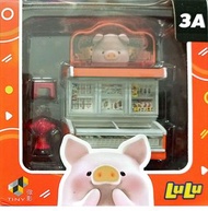 TINY 微影 迷你三門雪糕櫃組合 1/35 7-ELEVEN x LuLu 豬得意情景套裝