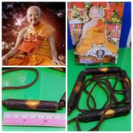 The most Highly Venerable Super Famous  Magic Master Monk Lp Hong Promapanyo Waist Takrut( For weari