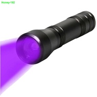 new℗❃DIYMORE 80000Lm LED UV Flashlight UV Light Torch 5Mode Zoomable 395nm Blacklight 18650