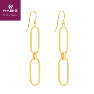 HABIB Oro Italia 916 Yellow Gold Earring GE72000321