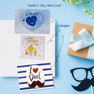 Father's Day Mini Card  Gift for Dad Gift for Father Square Card Message Card Gift Card Greeting Car