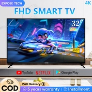 ❁EXPOSE Smart TV 32  Inch   FHD WIFI 1080P  TV murah  Netflix YouTube♝