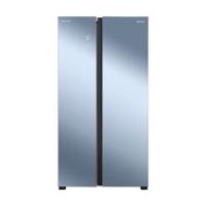 ตู้เย็น SIDE BY SIDE HISENSE RS808N4TBMU 21.5 คิว กระจกเงา อินเวอร์เตอร์ (1265709)