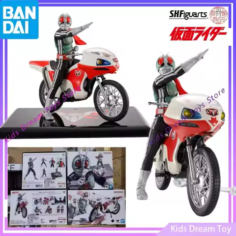 Bandai Shf KAMEN RIDER NEW NO.1 Koei Showa Knight(with First Press Limited Edition Base)&New Whirlwi