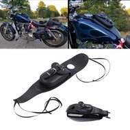 Motorcycle PU Leather Fuel Gas Tank Console Center Pouch Bag Pad Cover For Harley Sportster XL883/1200 X48 72