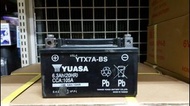 (二手中古電池) YUASA YTX7A-BS -二手機車電池 7號 125機車專用 數值漂亮，品項優