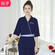 Autumn Medical Beauty Skin Management spa Beautician Technician Clothes Beauty Salon Work Clothes Fe