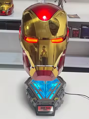 Iron Man Mk5 Mk7 Mk50 Mk17wearable Helmet With Electric Voice Remote Control Adult Collectible Role 