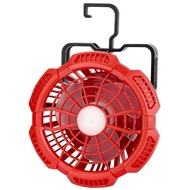 (XHJO) For Fan Portable Battery OperatedCamping FanPortable Fan with Light Remote SB Port3 Speed for