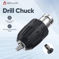 Mitsushi Adapter Bor impact Kunci Pas Sock Kepala Bor Keyless Chuck Bor Metal Impact Wrench Converte