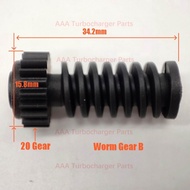 Promotion Turbo Electronic Actuator Gearbox  kits 3 types Worm Gear Worm Gear-B Worm Gear-C Worm Gea