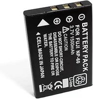1 pack NP-60 Replacement Camera Battery 3.7V 1500mAh Set for Fujifilm F401,F410 Cameras